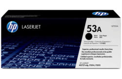 HP 53A Black Original LaserJet Toner Cartridge (Q7553A)